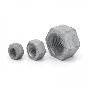 DIN934 Hot Galvanizing Hexagon Nuts Factory Direct Sale