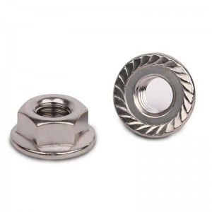 Porca de flange hexagonal, DIN6923