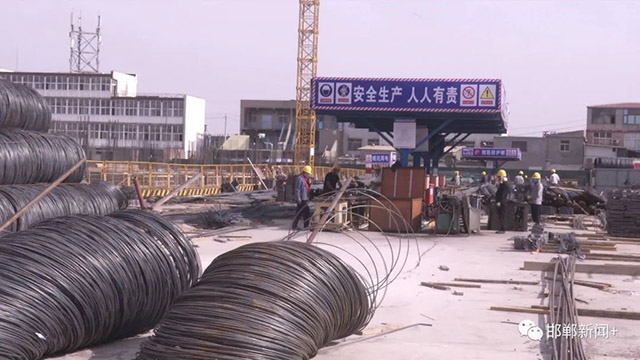โครงการศูนย์บริการด้านเทคนิคของ China Yongnian Fastener เร่งรัดการก่อสร้าง